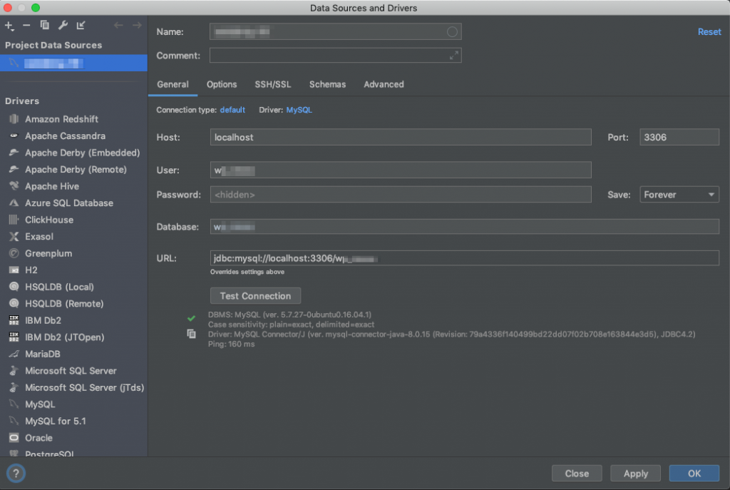 datagrip mysql