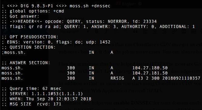 dig moss.sh +dnssec